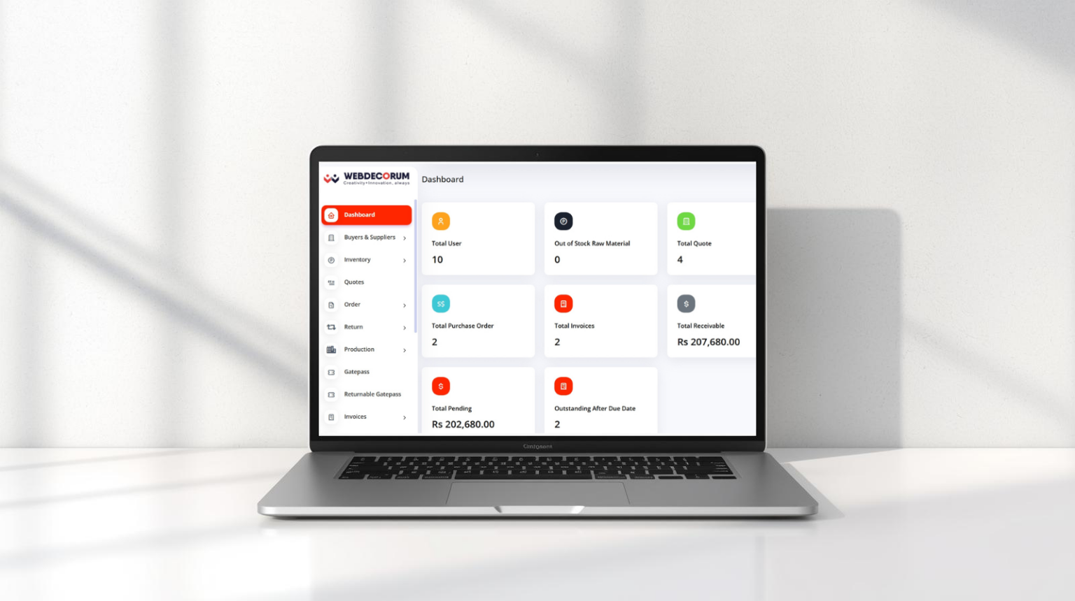 ERP Modules - Gati ERP